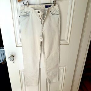 Cream colored Vineyard Vines Boys Corduroys